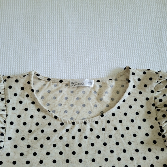 89th + Madison Polka Dot Top - NWT - Picture 3 of 12
